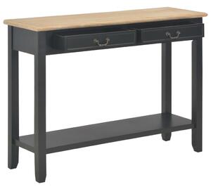 VidaXL Konzolni stol crni 110 x 35 x 80 cm drveni