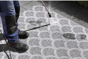 Crno-sivi vanjski tepih Ragami Moskva, 80 x 150 cm
