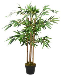 VidaXL Umjetni bambus Twiggy s posudom 90 cm