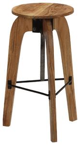 VidaXL Barske stolice od masivnog bagremovog drva 2 kom