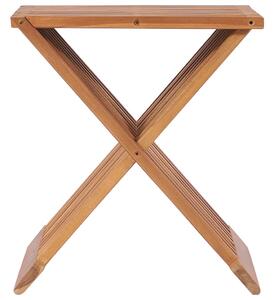 VidaXL Sklopivi stolac 40 x 32 x 45 cm od masivne tikovine