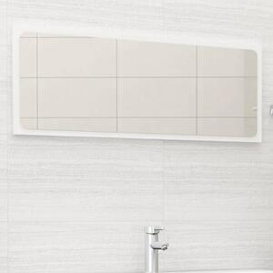 VidaXL Kupaonsko ogledalo bijelo 100 x 1,5 x 37 cm od iverice