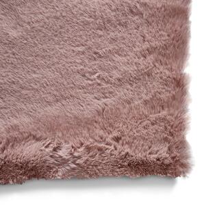Ružičasti tepih Think Rugs Teddy, 60 x 120 cm