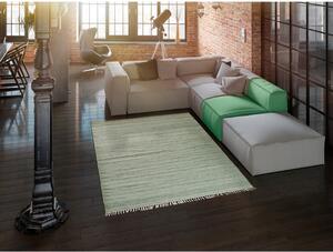 Zeleni vanjski tepih od reciklirane plastike Universal Liso, 60 x 120 cm