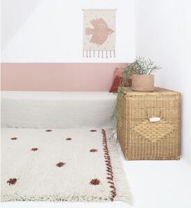 Bež-crveni tepih Nattiot Wooly, 120 x 170 cm
