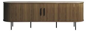 Smeđa TV komoda u dekoru hrasta 180x56x45 cm Nola – Unique Furniture