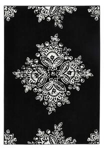 Crno-bijeli tepih Hanse Home Gloria Blossom, 160 x 230 cm