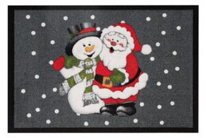 Otirač Hanse Home Santa and Snowman, 40 x 60 cm
