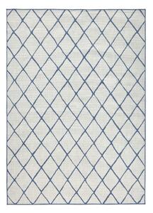 Plavo-krem vanjski tepih NORTHRUGS Malaga, 160 x 230 cm