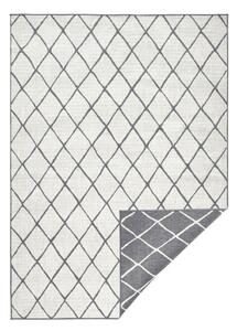 Sivo-krem vanjski tepih NORTHRUGS Malaga, 160 x 230 cm