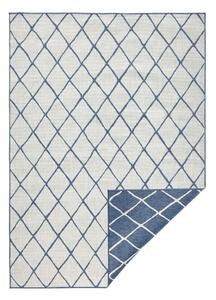 Plavo-krem vanjski tepih NORTHRUGS Malaga, 200 x 290 cm