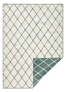 Krem-zeleni vanjski tepih NORTHRUGS Malaga, 160 x 230 cm