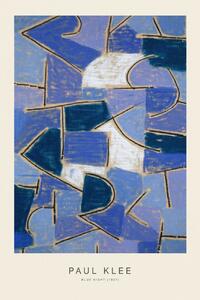 Reprodukcija umjetnosti Blue Night (Special Edition) - Paul Klee, (26.7 x 40 cm)