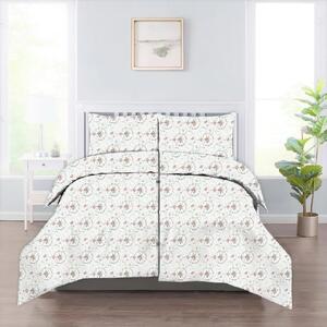Pamučna posteljina KAURI bijela Dimenzije posteljine: 70 x 90 cm | 140 x 200 cm