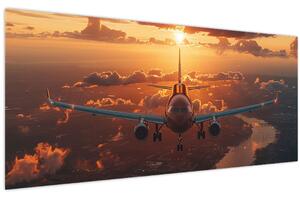 Slika - Transportni avion (120x50 cm)