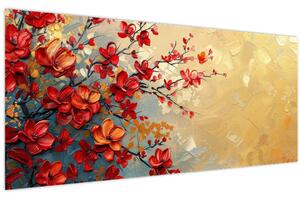 Slika - Cvjetno drvo (120x50 cm)