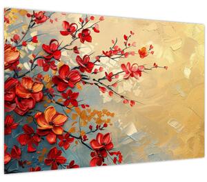 Slika - Cvjetno drvo (90x60 cm)