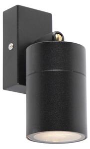 Vanjska zidna svjetiljka crna podesiva IP44 - Solo