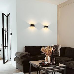 Moderna zidna svjetiljka crna - Otan