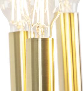 Vintage podna lampa zlatna 12 svjetla -Tubi