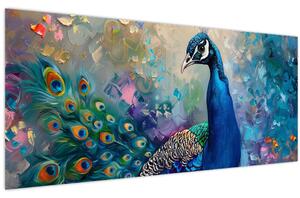 Slika - Slikanje pauna (120x50 cm)