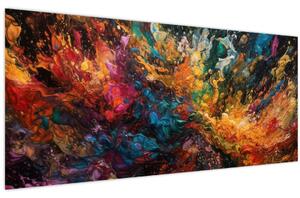 Slika - Apstrakcija boja II. (120x50 cm)