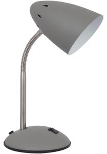 ITALUX MT-HN2013-GR+S.NICK - Stolna lampa COSMIC 1xE27/40W/230V siva