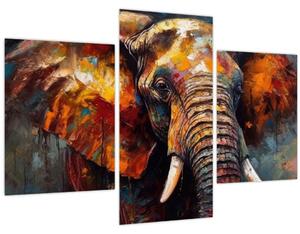 Slika - Slikanje slona (90x60 cm)