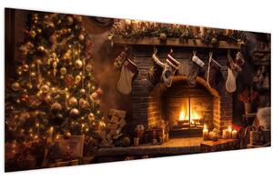 Slika - Božićni ugođaj (120x50 cm)