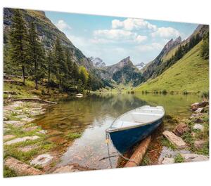 Slika - Seealpsee, jezero u Švicarskoj (90x60 cm)