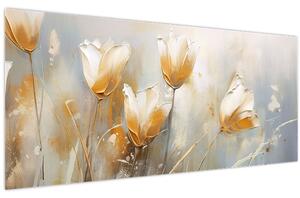 Slika - Slikanje tulipana (120x50 cm)