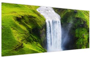 Slika - Vodopad Skogafoss (120x50 cm)