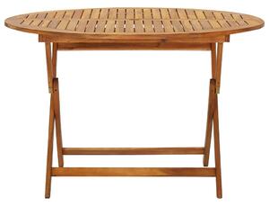 VidaXL Sklopivi vrtni stol 120 cm od masivnog bagremovog drva