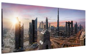 Slika - Panorama Dubaija (120x50 cm)