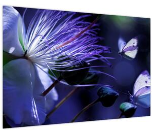 Slika - Tropski cvijet (90x60 cm)