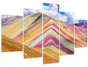 Slika - Rainbow Mountain, Peru (150x105 cm)