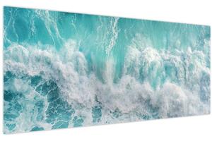 Slika - Pogled na oceanske valove (120x50 cm)