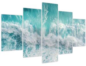 Slika - Pogled na oceanske valove (150x105 cm)