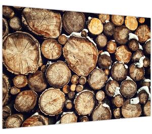 Slika - Drvo u snijegu (90x60 cm)