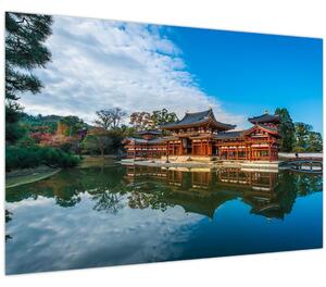 Slika - Hram Byodo-in, Japan (90x60 cm)