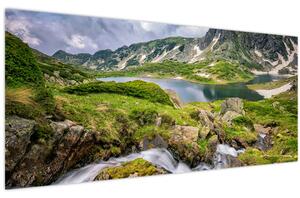 Slika - Pogled na planinu Rila (120x50 cm)