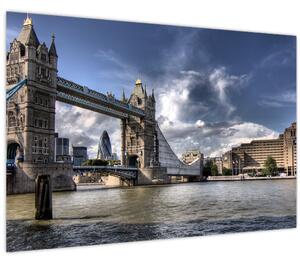 Slika - Tower Bridge u Londonu (90x60 cm)