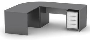 Zondo Pisaći stol Hamila NEW TYP 17 (grafit + bijela). 1028779