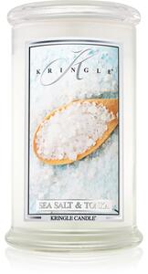 Kringle Candle Sea Salt & Tonka mirisna svijeća 624 g