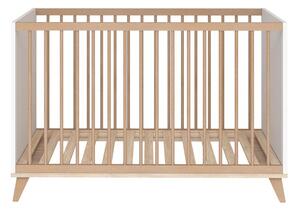 Faktum Flip kinderbet 120x60 cm, White-Oak