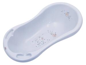 Kadica Whale 100 cm bez podloge MINIMAL, Satin blue