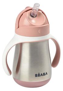 Beaba Termo bočica sa slamkom 250 ml, Pink