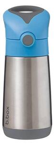 B.box Termo bočica sa slamkom 350 ml, Blue slate