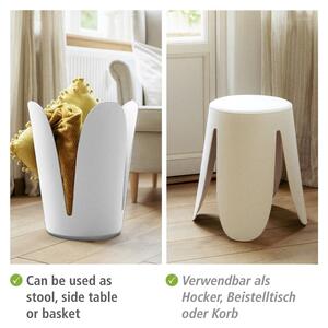 Bijeli plastični stolac Comiso – Wenko