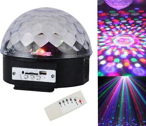 Disco LED RGB projektor i MP3 uređaj 18W + daljinski upravljač